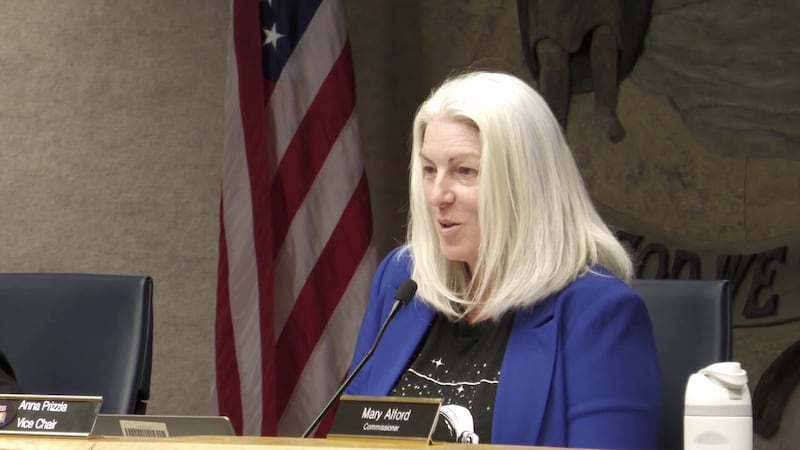 Alachua County Commissioner Anna Prizzia accuses a healthcare company of targeting the homeless