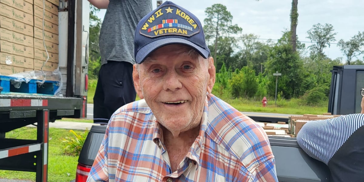 WCJB coverage of Mr. Bill Brown's 97th birthday celebration
