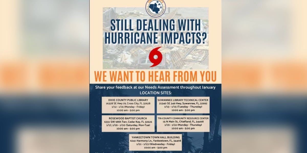 Tri-County Disaster Assistance Group offers aid to hurricane survivors