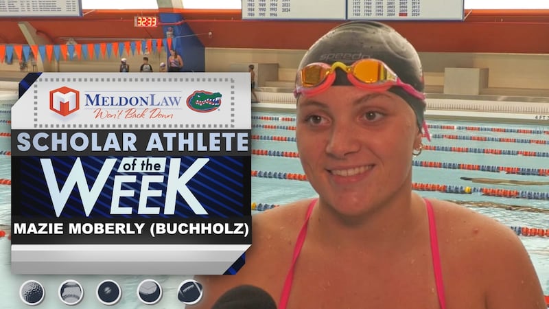 The Bobcat swimmer is a scholar in the pool and in the classroom.