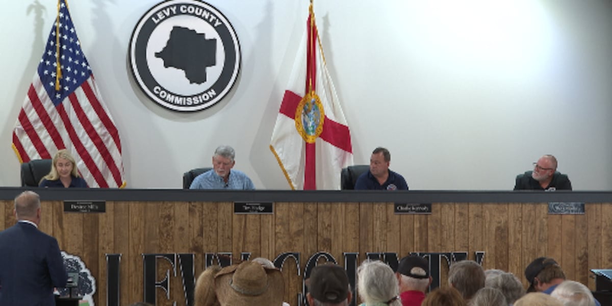 Levy County commissioners seek moratorium on data centers