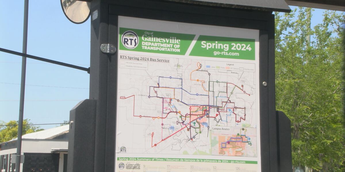 City of Gainesville, University of Florida propose RTS route changes ...