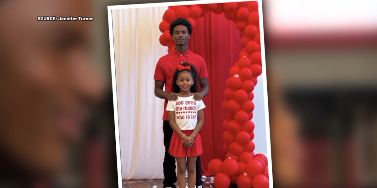 Big R Decal Big brother to donate bone marrow to little sister with sickle cell disease