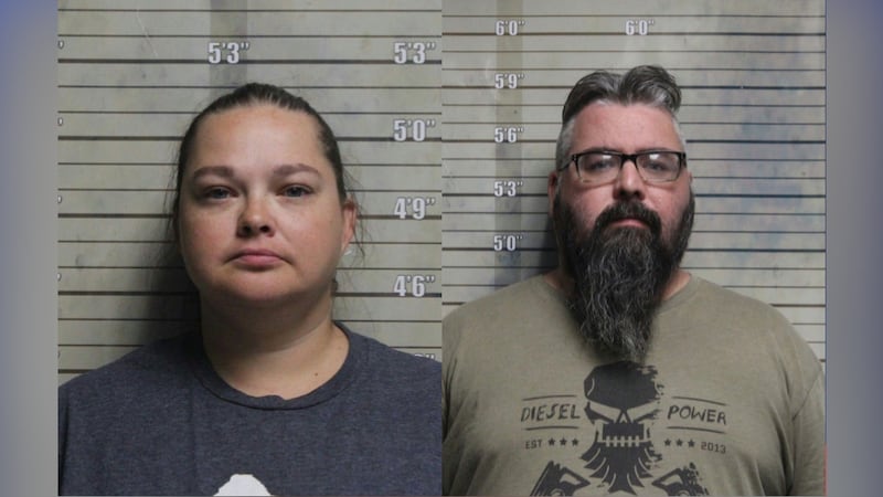 Melanie and Christopher Todd are facing animal cruelty and child endangering charges after...