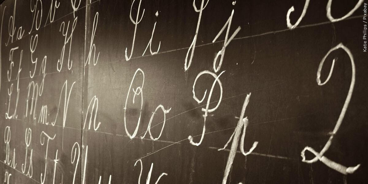 Cursive Handwrite Florida bill seeks to restore cursive writing to school curriculum