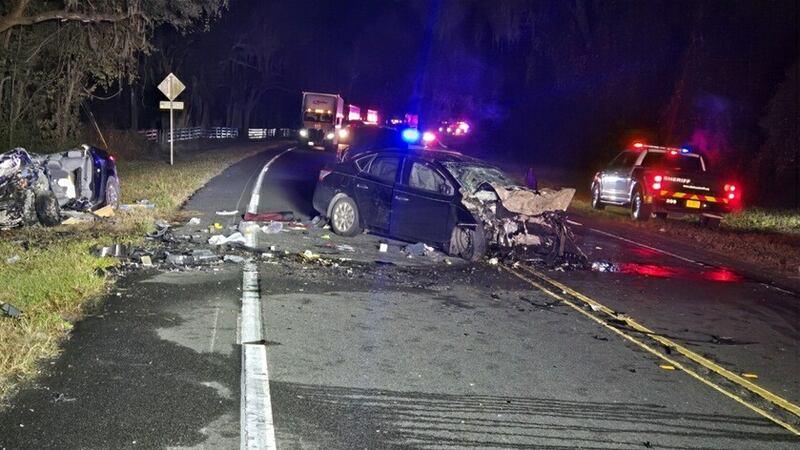 Deadly head-on crash in Alachua County kills two women