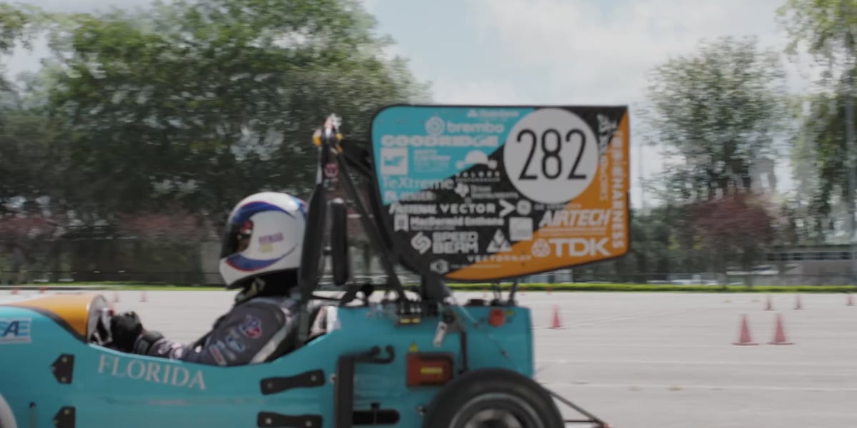 University of Florida students build cars and compete with Gator Motorsport
