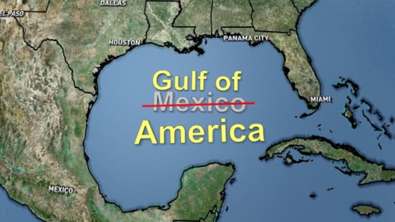U.S. Department of the Interior implements President Trump's “Gulf of America”