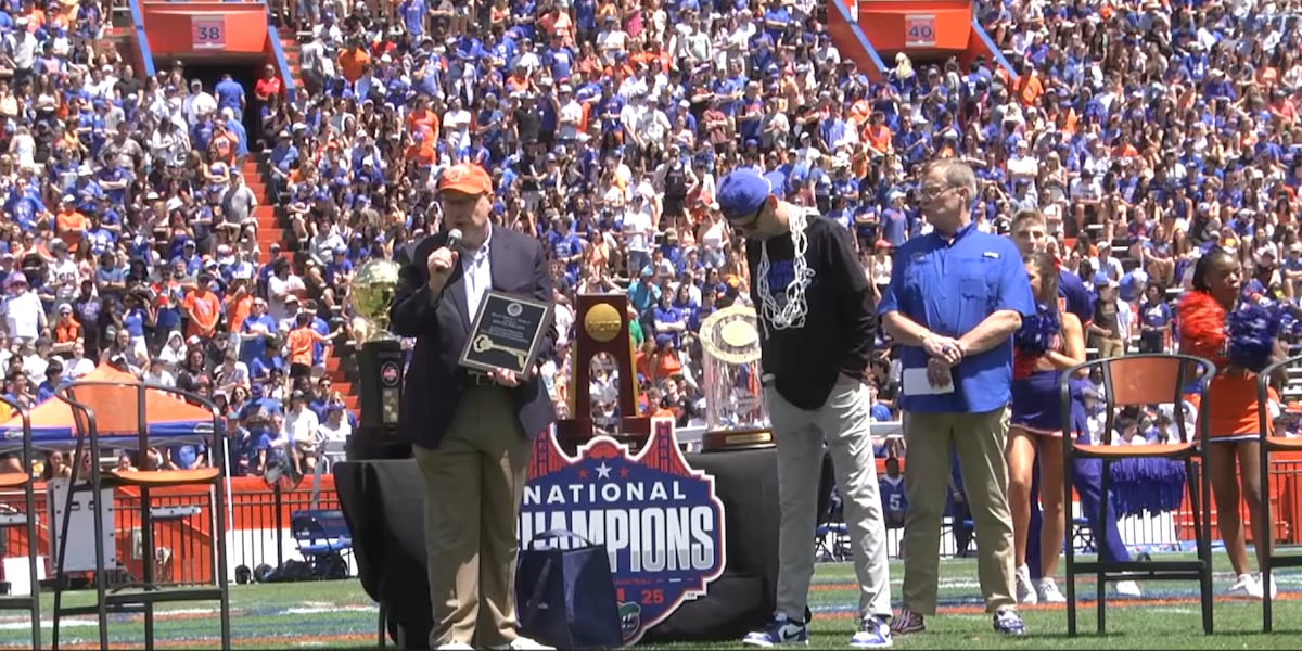 Gator men’s basketball team headed to the White House to be honored as National champions