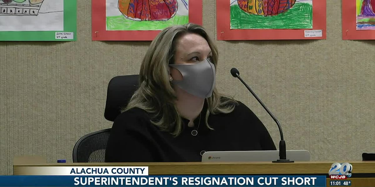 Alachua County School Board members vote to cut short Superintendent’s