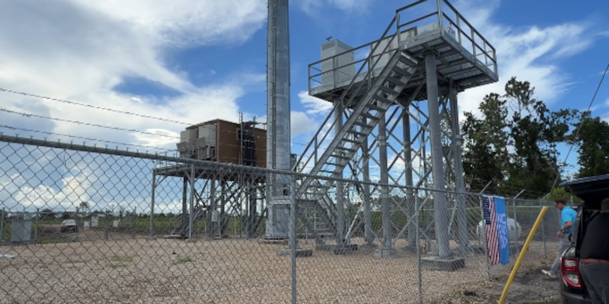 New cell site in Horseshoe Beach aims to keep first responders connected during emergencies