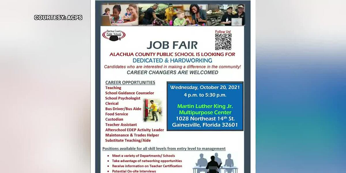 Alachua County Public Schools organizes job fair to fill vacant positions