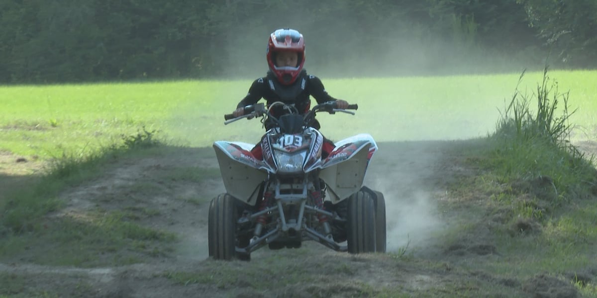 ‘Just born to ride it’: Boy with rare genetic disorder defies diagnosis, races ATVs