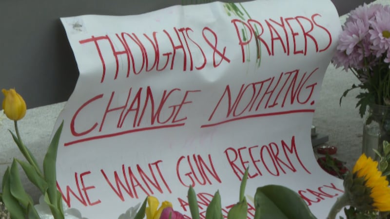 Florida State University students are calling for gun reform in memorials on campus. Two...