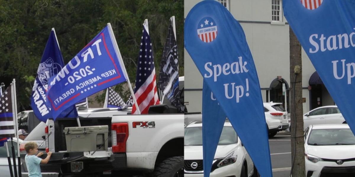 Local Political Rally Political rallies take place across north-central Florida