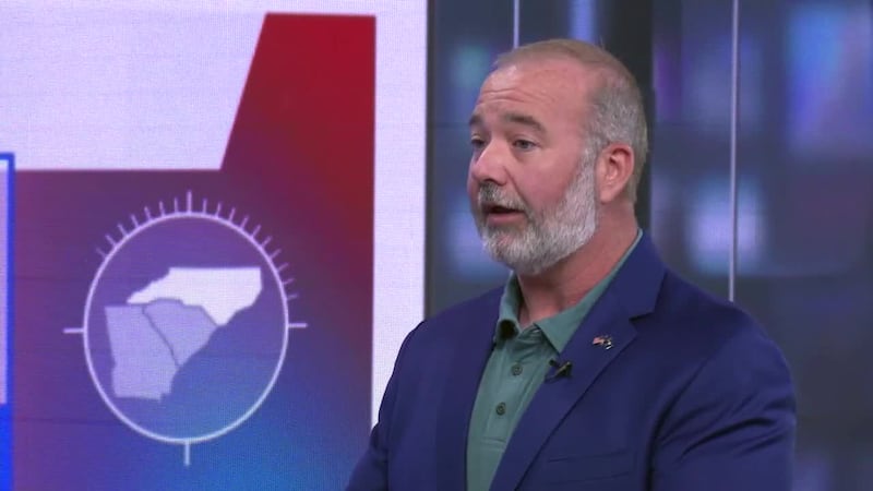 FOX Carolina's Rachel Bogle speaks with Attorney General candidate Stephen Goldfinch ahead of...