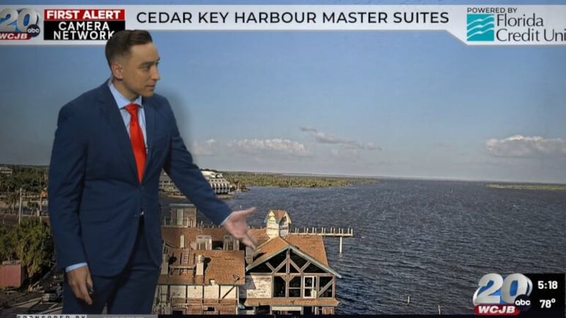 TV20 Meteorologist Bradley Benoit details the latest weather forecast in North Central Florida