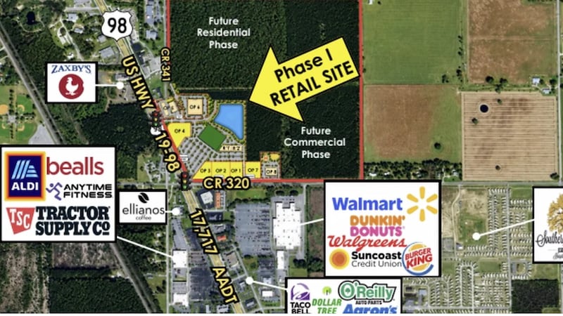 Some details are starting to emerge about a major commercial development coming to Chiefland.