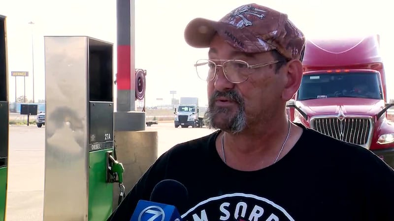 A Nebraska truck driver of more than 25 years says rising fuel prices have him fearing for his...
