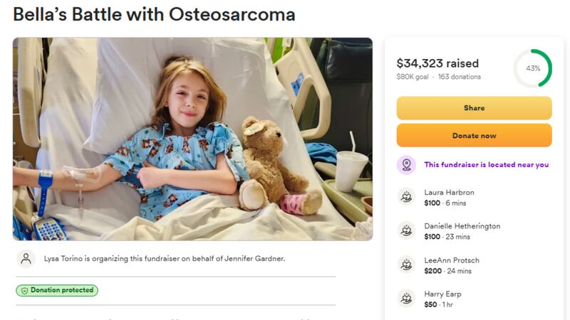 A young girl from Ocala is battling cancer again after doctors successfully removed a tumor...